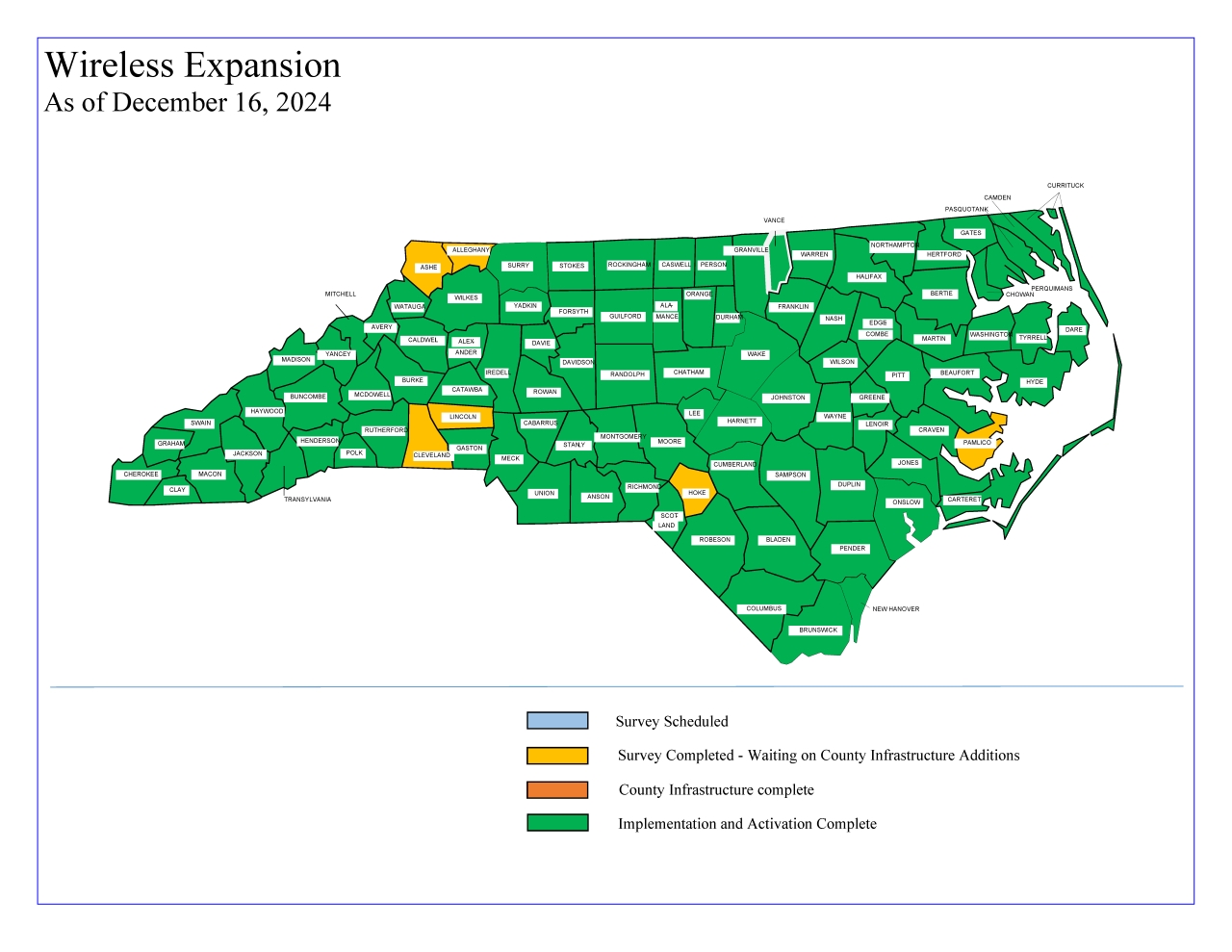 WAVE Wireless Status Map