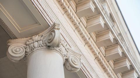 Courthouse columns