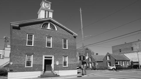 The Historic Beaufort County Courthouse, built in 1786, is the second oldest courthouse in North Carolina.