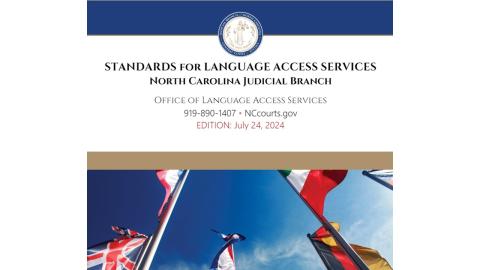 Standards for Language Access Services cover